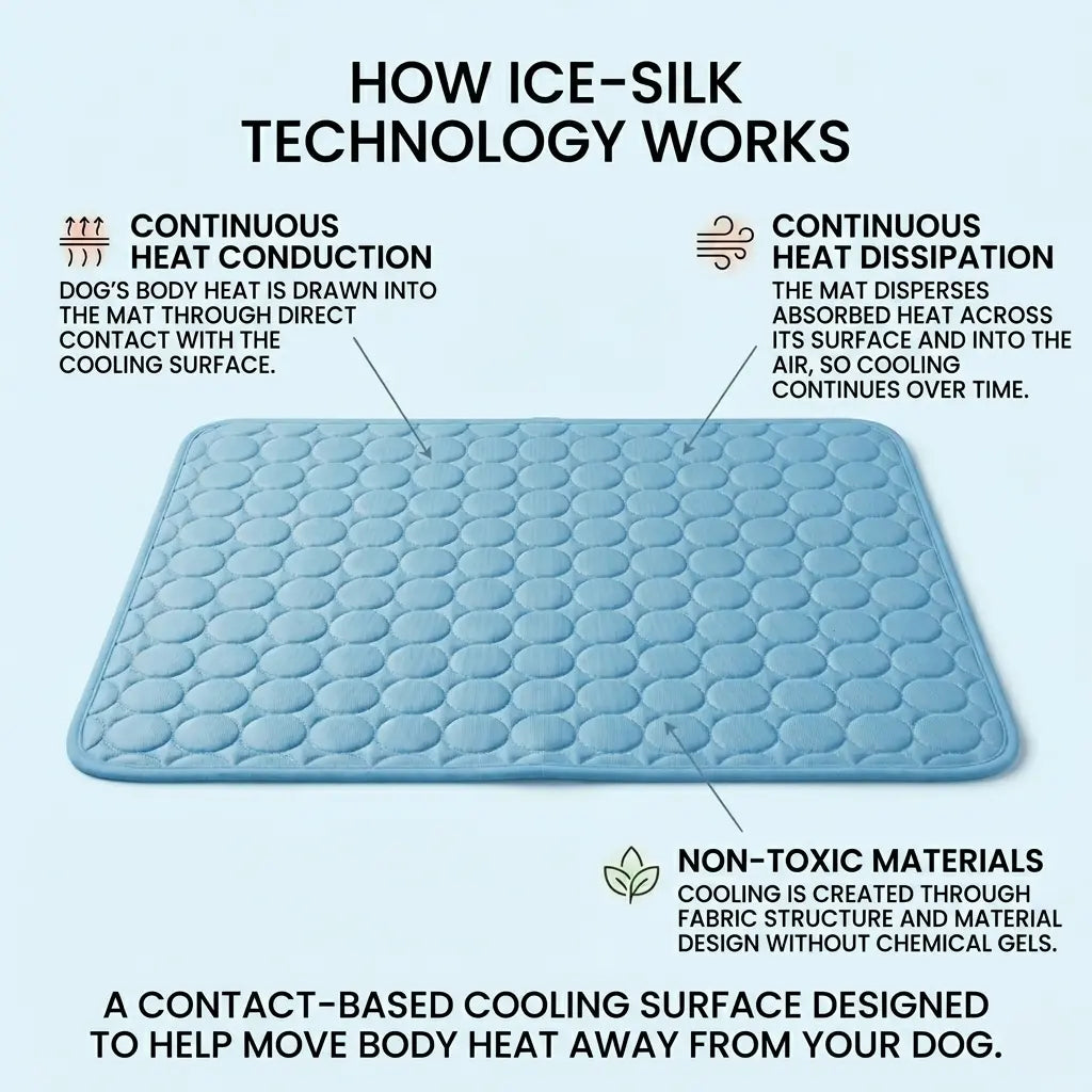 Pet Cooling Mat Summer Cooling Pad for Dogs & Cats