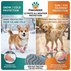 Dog Boots Waterproof Non-Slip All-Weather Protective Dog Shoes (4PCS/Set)