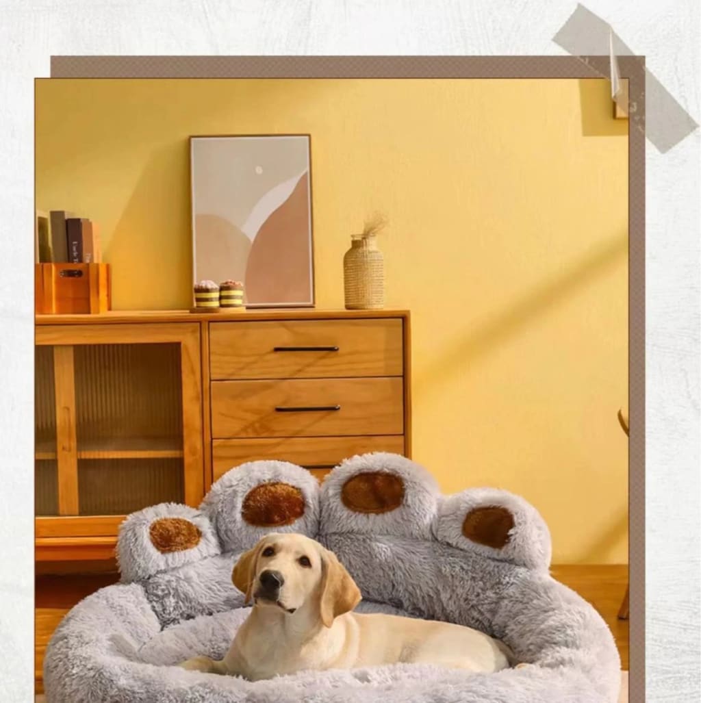 Cama FluffyPaw tamaño matrimonial, nueva