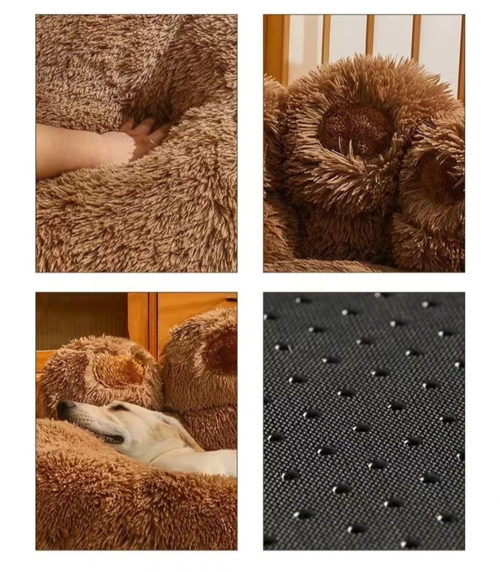 Cama FluffyPaw tamaño matrimonial, nueva