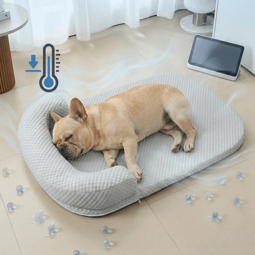 Pet Cooling Bed for Dogs Cats Breathable Summer Cooling Dog Bed