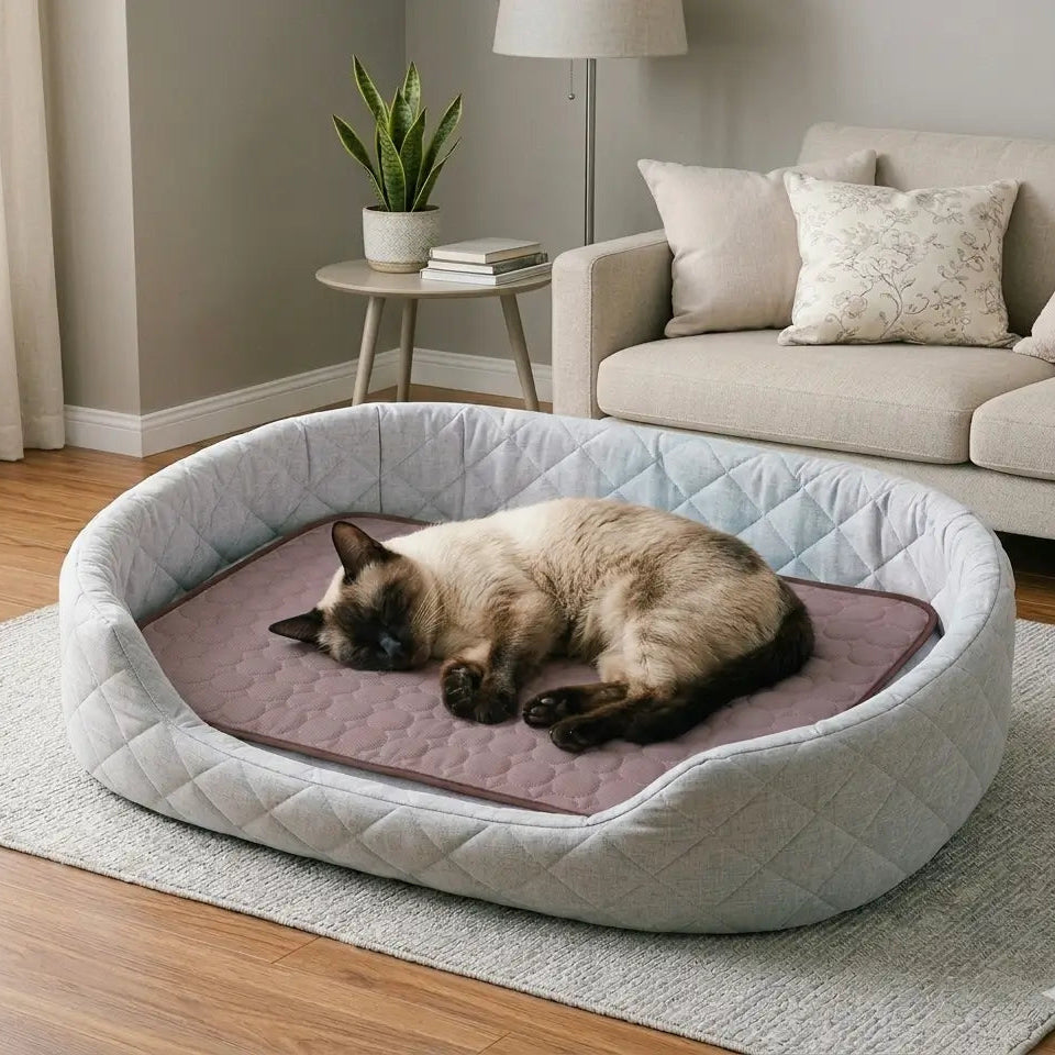 Alfombrilla refrescante para mascotas, almohadilla refrescante de verano para perros y gatos