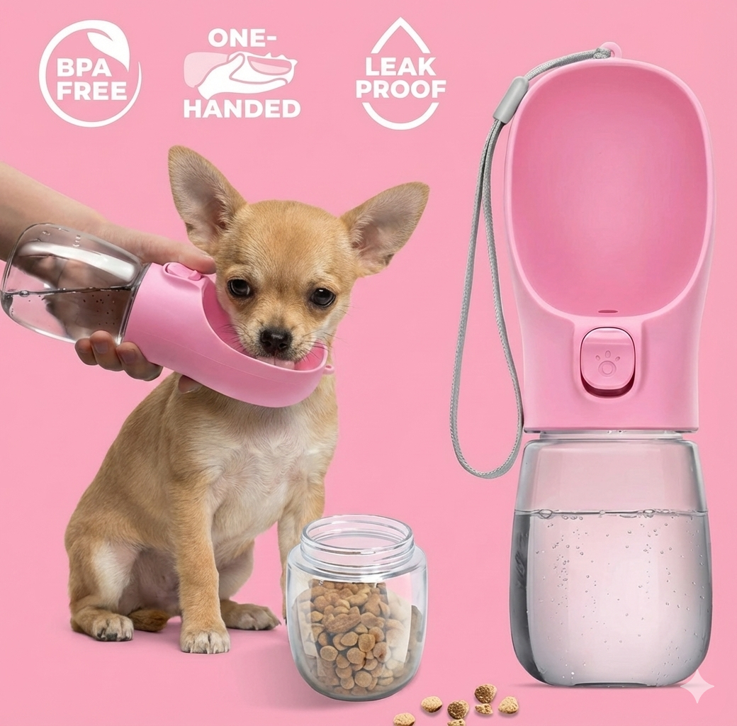 PawUnder™ 2 In1 Travel Bottle