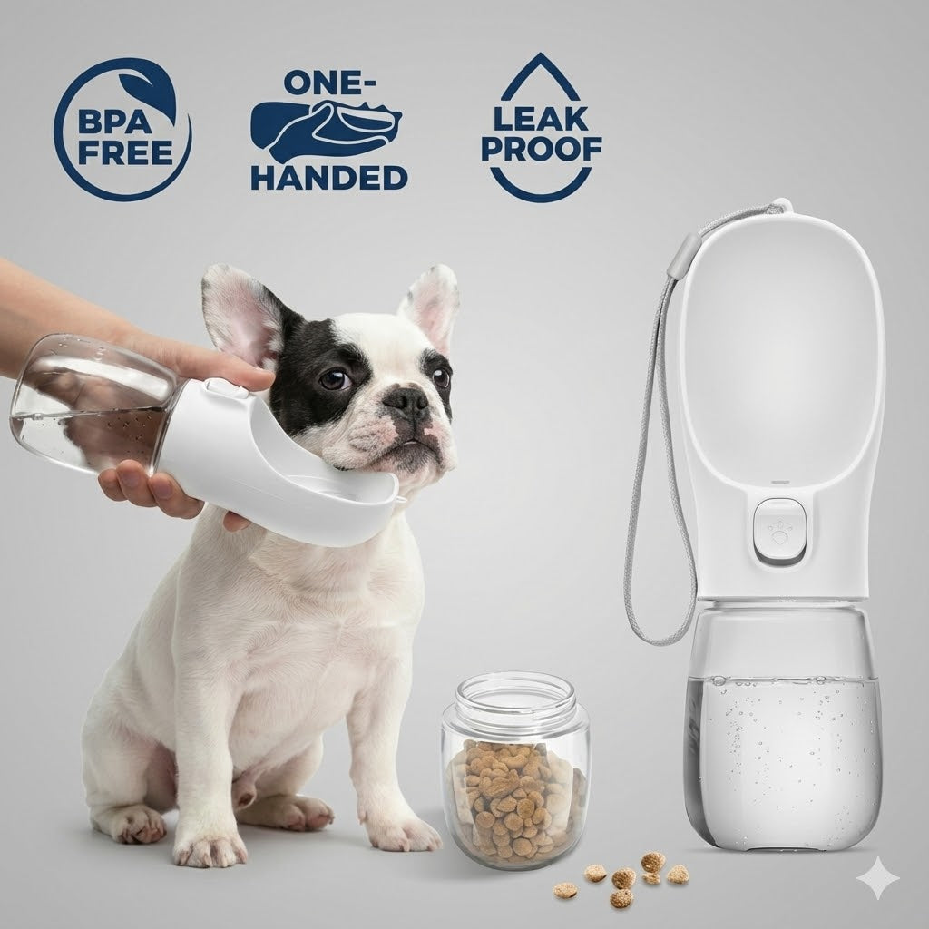 PawUnder™ 2 In1 Travel Bottle